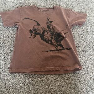 Brown rodeo T-shirt